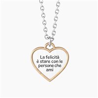 Collana Kidult Donna Family in Acciaio 751222 - 751222